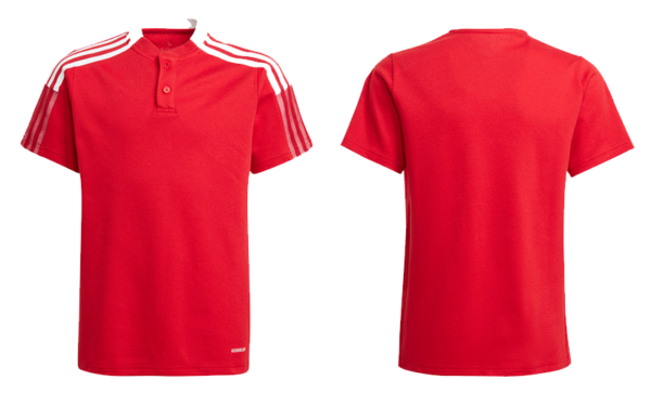 Red Sports Polo Shirt