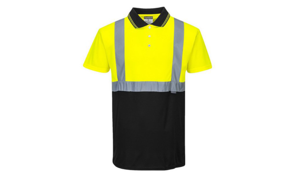 yellow-black Polo Shirt