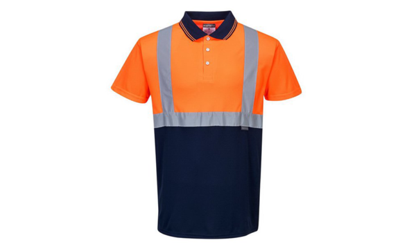 orange-black Polo Shirt