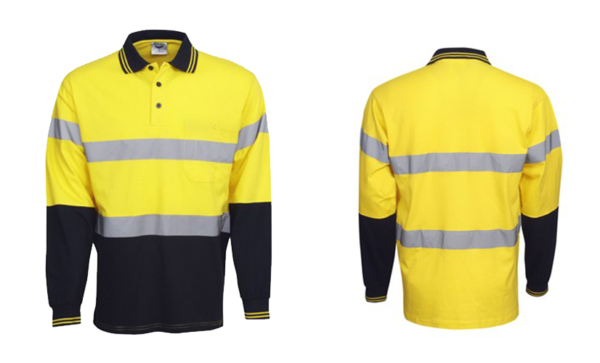 Yellow-black Polo Shirt